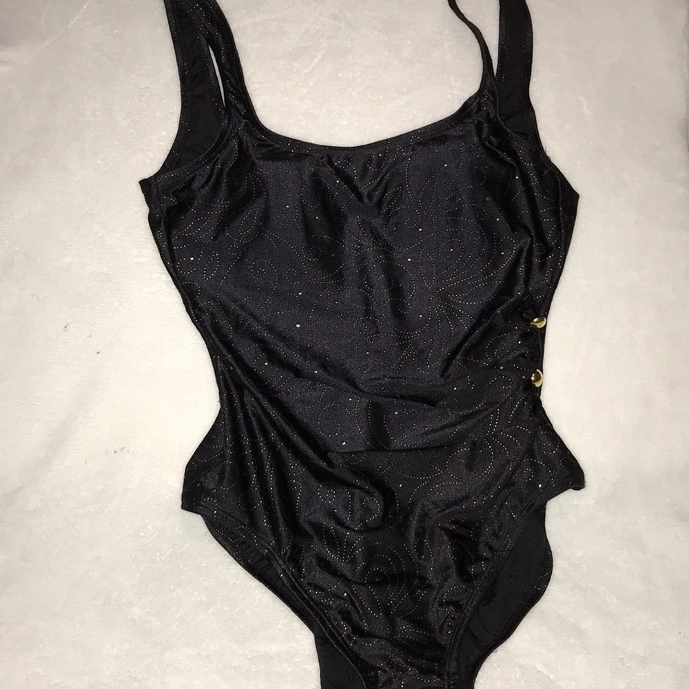 Rhinestoned Swim Suit